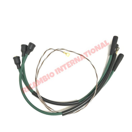 Set of Ignition/HT Leads (Black) - Classic Fiat 500 Giardiniera,Bianchina Panoramica - Ignition and Electrical Items