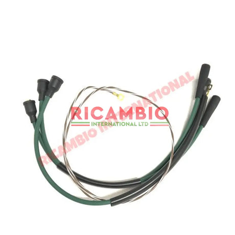 Set of Ignition/HT Leads (Black) - Classic Fiat 500 Giardiniera,Bianchina Panoramica - Ignition and Electrical Items