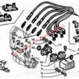 Set of Ignition/HT Leads - Fiat Punto MK2 Seicento,Classic Panda New Shape Panda Doblo - Ignition & Electronic Parts