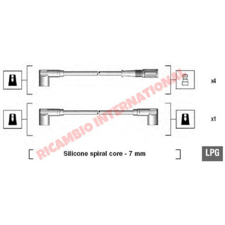 Set of Ignition/HT Leads - Fiat Uno MK2 - Ignition & Electronic Parts