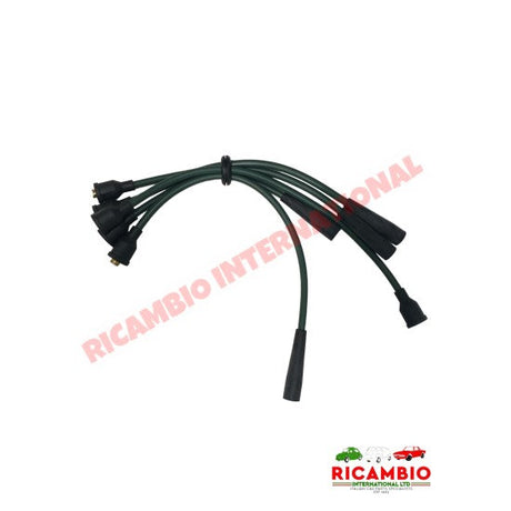 Set of Ignition HT Leads (GREEN) - Fiat 1100 - Ignition & Electrical Items