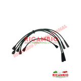 Set of Ignition HT Leads (GREEN) - Fiat 1300,1500 - Ignition & Electrical Items
