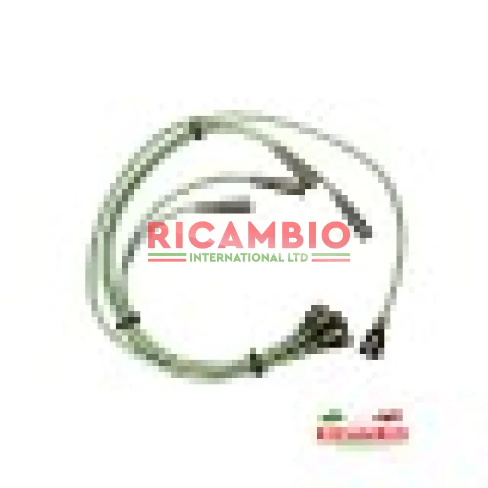 Set of Ignition Leads - Fiat 124 - Green Copper Wire (124) - Ignition & Electrical Parts