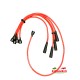 Set of Ignition Leads - Fiat 124 - Red (124 SPIDER) - Service Items