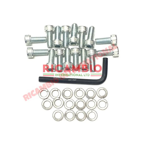 Set of ’LAMBO’ Alloy Wheels - Classic Fiat 500,126 - Modifications