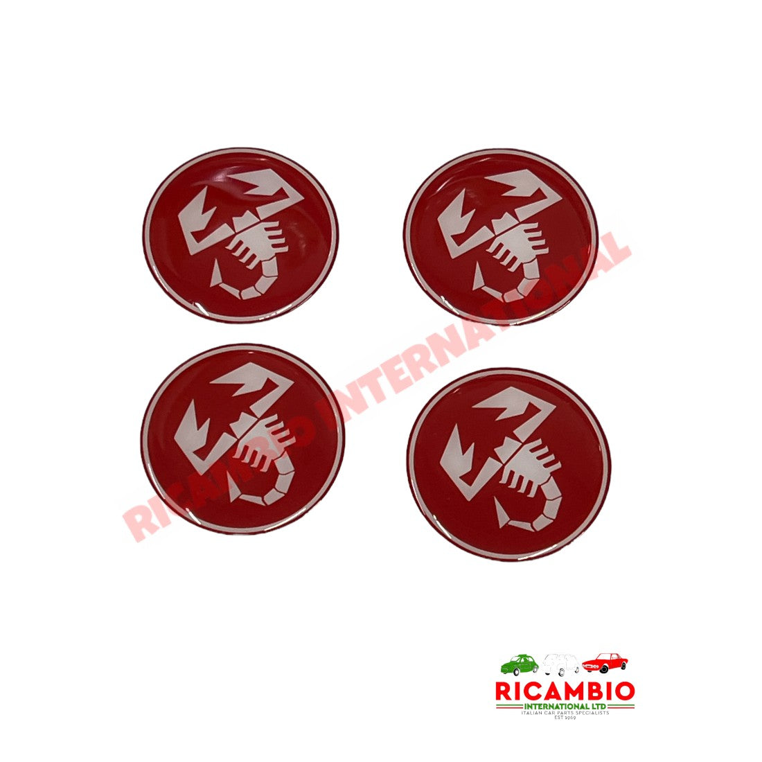 Set of ’LAMBO’ Alloy Wheels - Classic Fiat 500,126 - Modifications