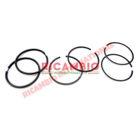 Set of Piston Rings (68.00mm) - Classic Fiat 500 - Mechanical and Engine Parts