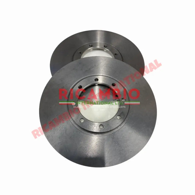 Set of Rear Brake Disc DUNLOP (2) - Lancia Fulvia - Lancia Fulvia Brake Part & Components