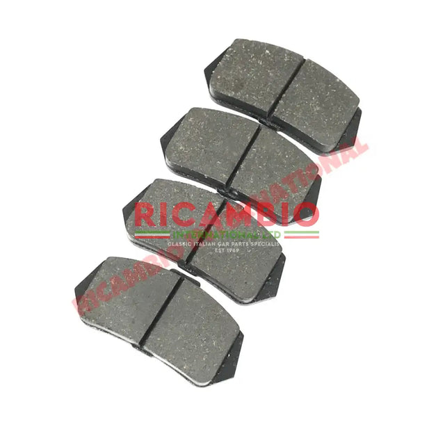 Set of Rear Brake Pads - Fiat 130 - Brake Parts and Components