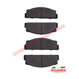Set of Rear Brake Pads (HIGH PERFORMANCE) - Fiat Classic Panda
