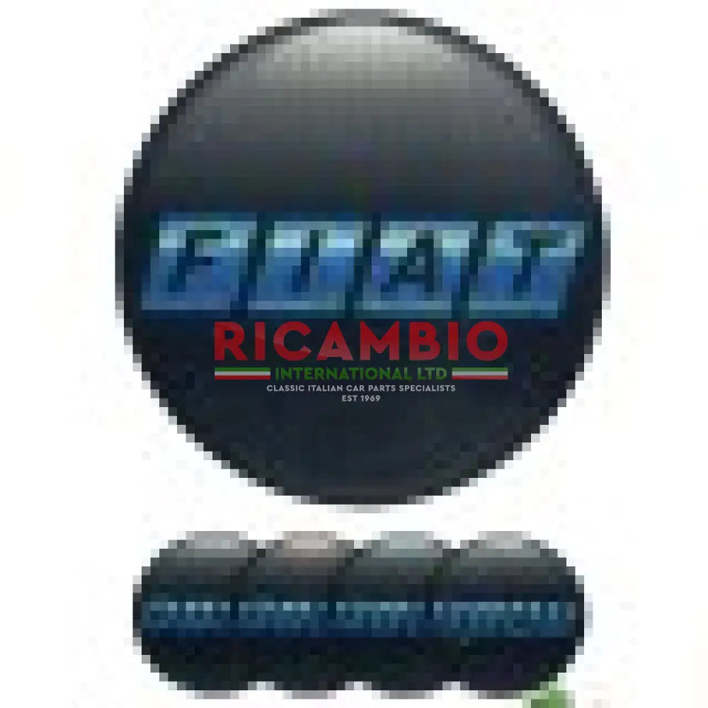 Set of Silver Alloy Wheels (190 PCD) - Classic Fiat 500 126 - FIAT BLACK / BLACK - Modifications