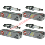 Set of Spark Plugs (4) - New Fiat 500,Abarth 500,124 Abarth,Grande Punto,New Bravo,Doblo Alfa Romeo Giulietta,Mito