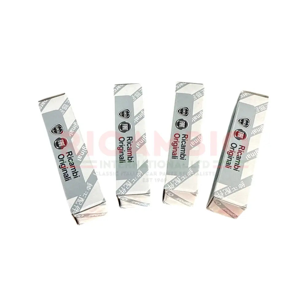 Set of Spark Plugs (4) - New Fiat 500,Abarth 500,124 Abarth,Grande Punto,New Bravo,Doblo Alfa Romeo Giulietta,Mito
