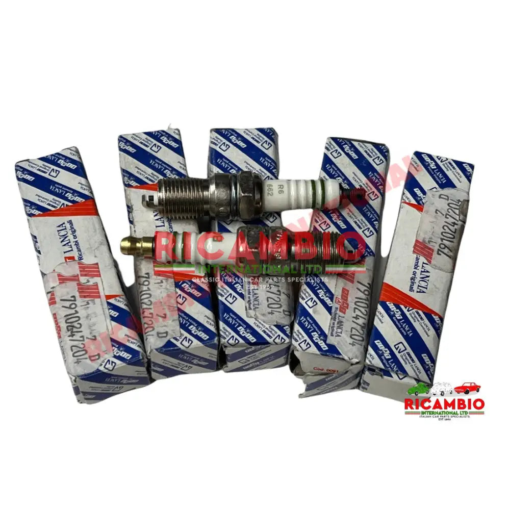 Set of Spark Plugs BOSCH HR6DS - Lancia Thema V6 - Electrical
