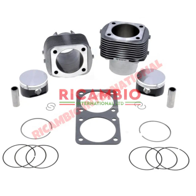 Set of Two Barrels & Pistons Kit 750cc (OVERSIZED/82mm) - Classic Fiat 500 126 - Mechanical & Engine Parts