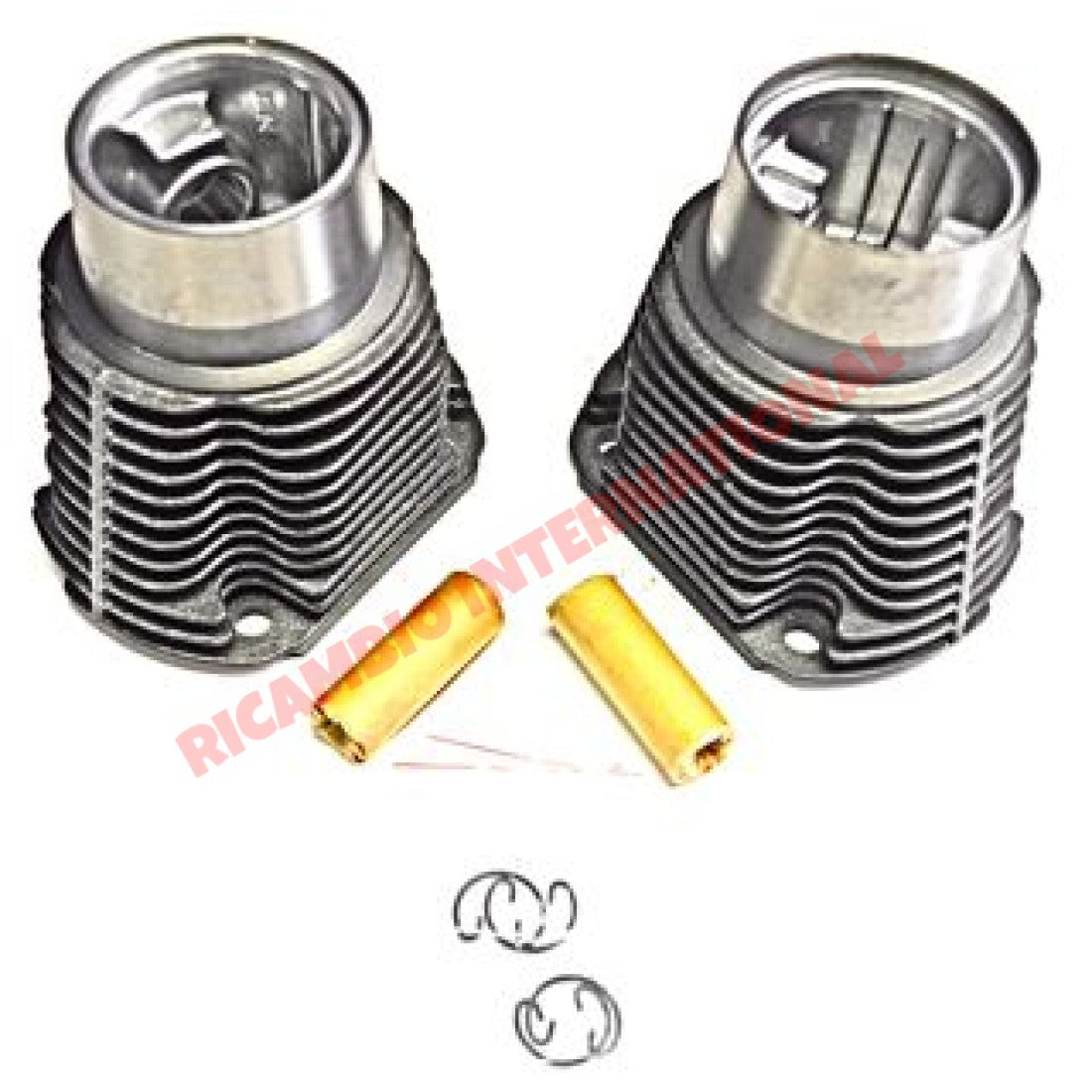 Set of Two Barrels & Pistons (OVERSIZED/70mm) - Classic Fiat 500 - Mechanical and Engine Parts
