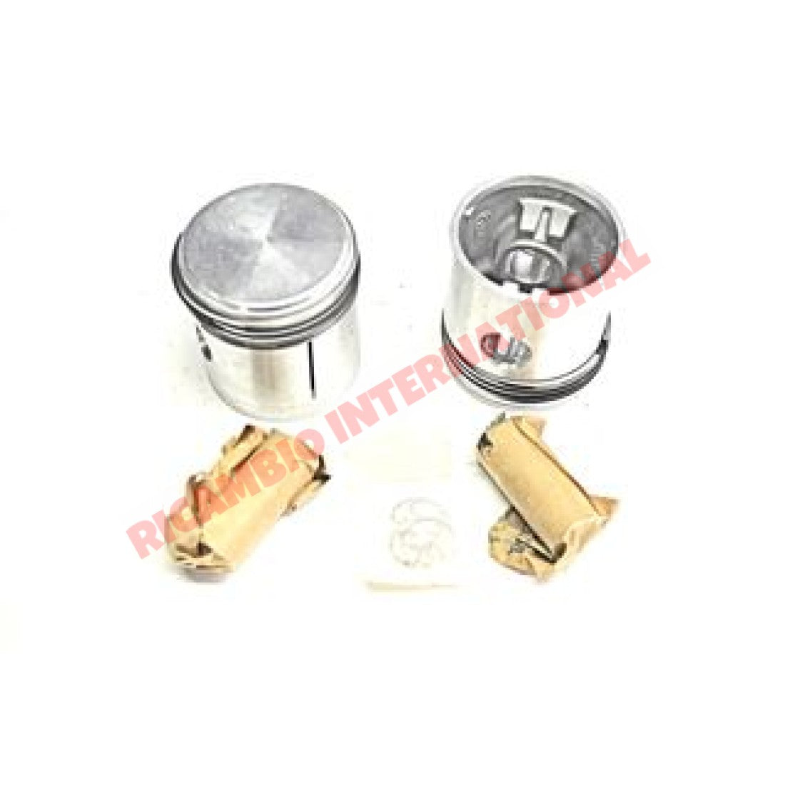 Set of Two Piston & Rings (OVERSIZED/68.00mm) - Classic Fiat 500 - Classic Fiat 500 Parts & Spares