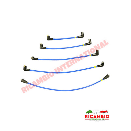 Set of UPRATED 8mm Magnecor Ignition Leads - Fiat Uno Turbo MK1 1301cc - Ignition & Electronic Parts