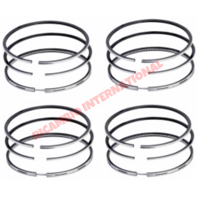 Set Piston Rings (STD 77mm) - Lancia Fulvia - Lancia Fulvia