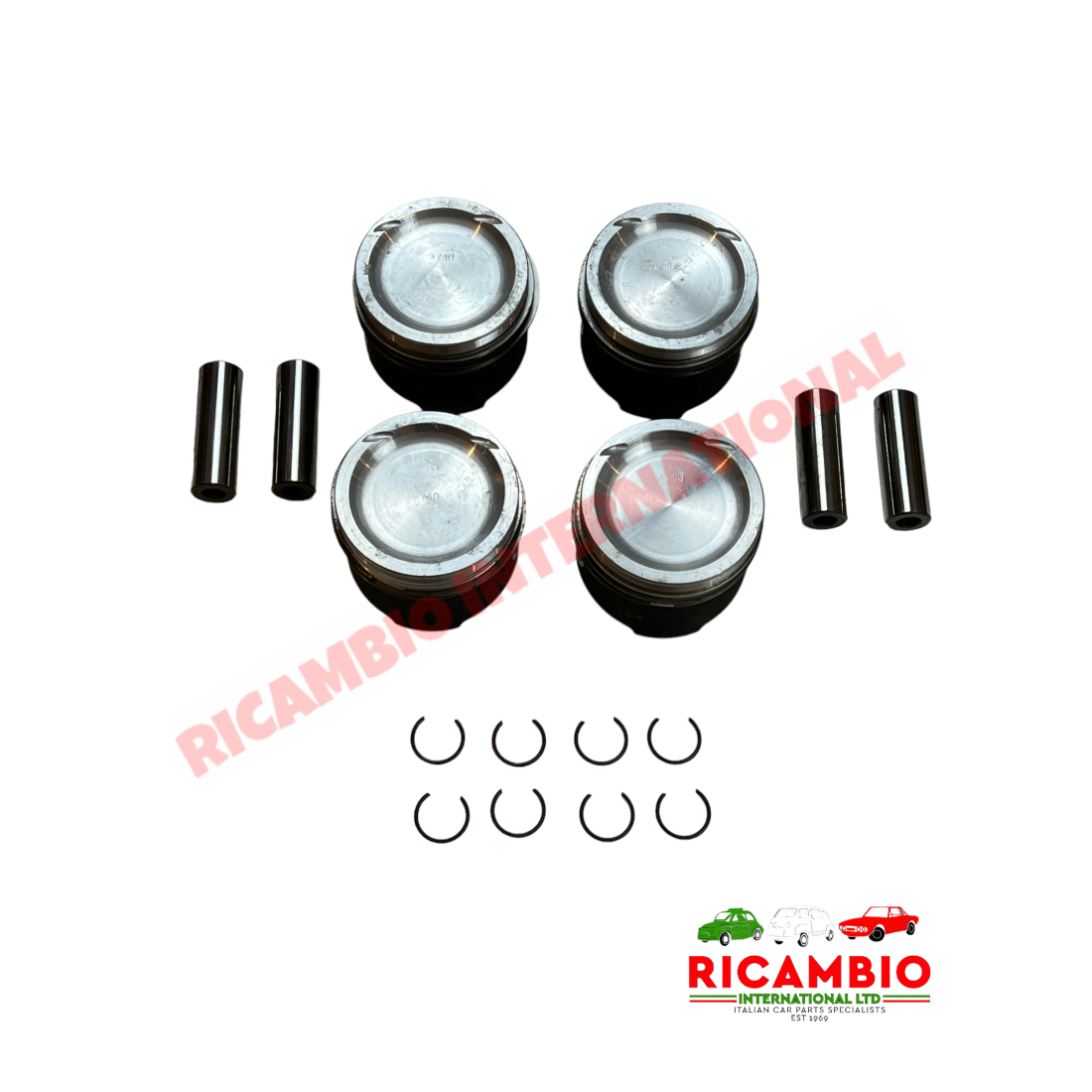 Set Pistons & Rings (0.40) - Fiat Coupe,Lancia Delta Integrale,Evolution Thema - Mechanical and Engine Parts