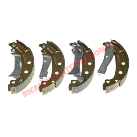 Set Rear Brake Shoes - Fiat 131,132 Argenta Campagnola - Brake Parts & Components