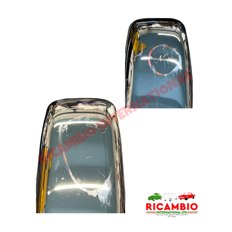SHOP SOILED Chrome Rear Bumper - Classic Fiat 500 - Rear Bumper & Fittings