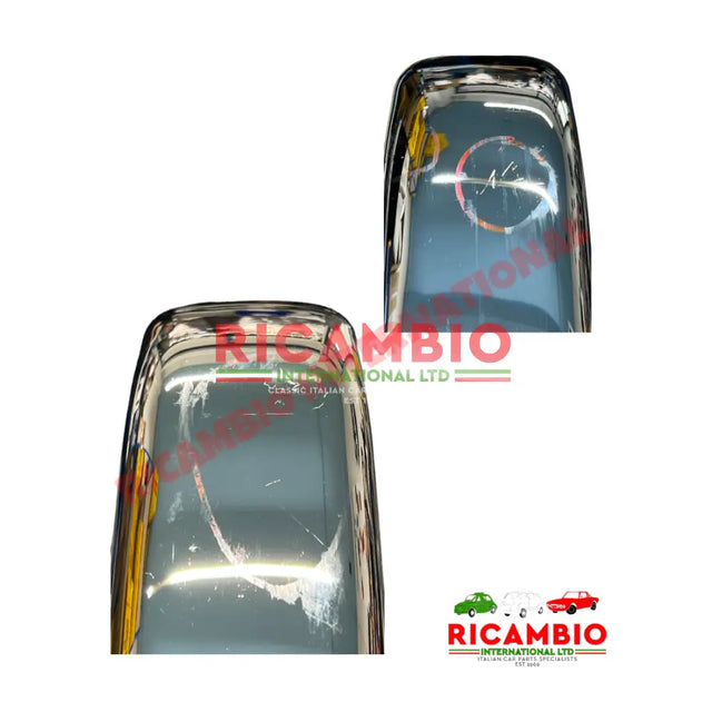 SHOP SOILED Chrome Rear Bumper - Classic Fiat 500 - Rear Bumper & Fittings