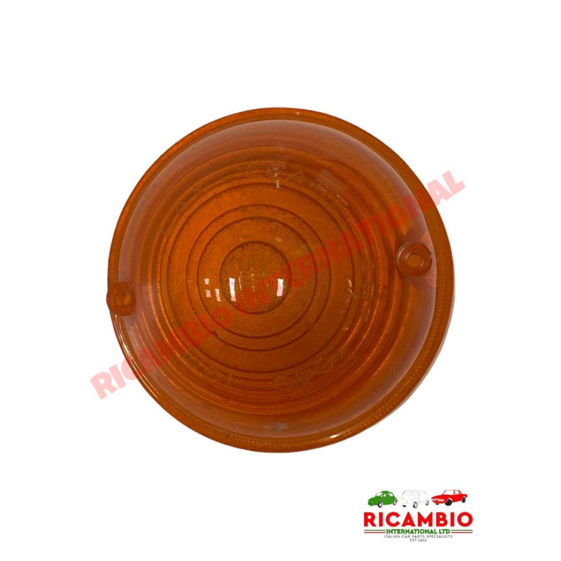 SHOP SOILED Front Indicator Lens Amber - Classic Fiat 500 600 - Lights - Lamps and Lenses