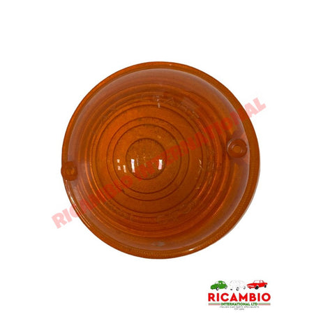 SHOP SOILED Front Indicator Lens Amber - Classic Fiat 500 600 - Lights - Lamps and Lenses
