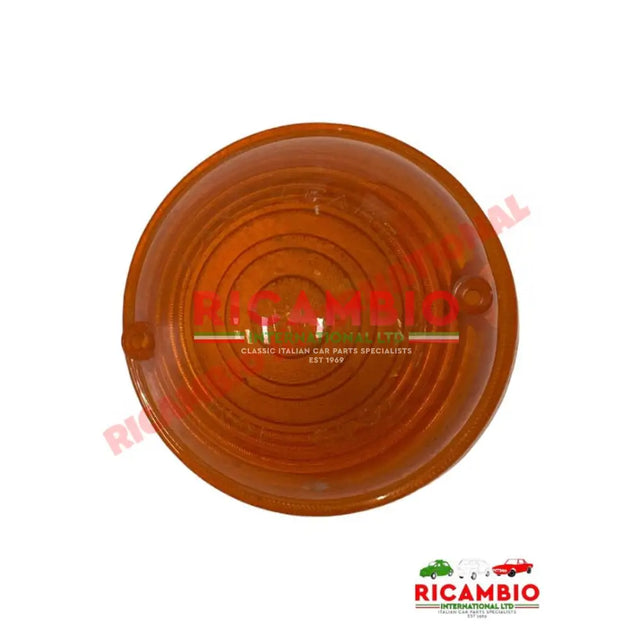 SHOP SOILED Front Indicator Lens Amber - Classic Fiat 500 600 - Lights - Lamps and Lenses