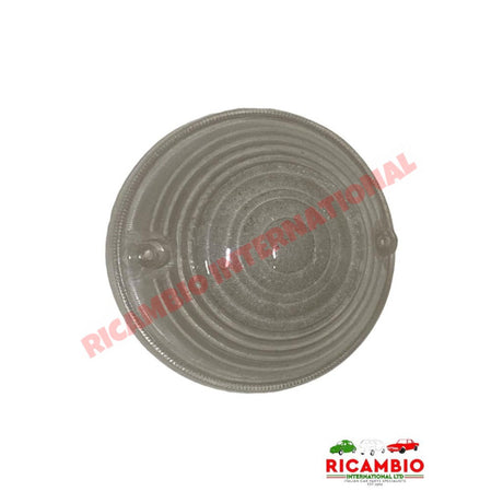 SHOP SOILED Front Indicator Lens White - Classic Fiat 500 600 - Lights - Lamps and Lenses