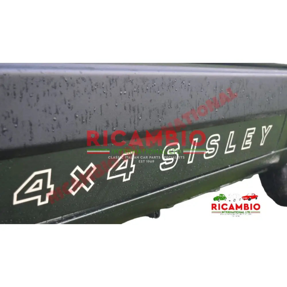 Side ’4x4 SISLEY’ Decal Kit (2) - Classic Fiat Panda 4x4 SISLEY - Badges & Emblems