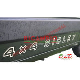 Side ’4x4 SISLEY’ Decal Kit (2) - Classic Fiat Panda 4x4 SISLEY - Badges & Emblems