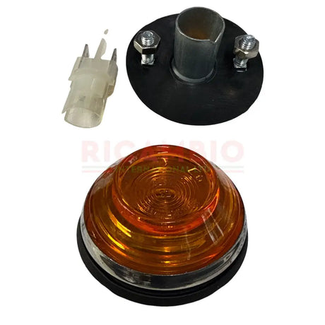 Side Indicator Repeater Lamp (Amber) - Classic Fiat 500 & 600 - Lights - Lamps and Lenses