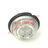 Side Indicator/Repeater Lamp Clear/White - Classic Fiat 500 & 600 - Lights - Lamps and Lenses