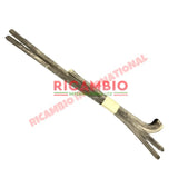 Side Lateral Soft Roof Rubber Seal Kit (4 piece) - Autobianchi Bianchina Cabrio - Window - Seals and Trim