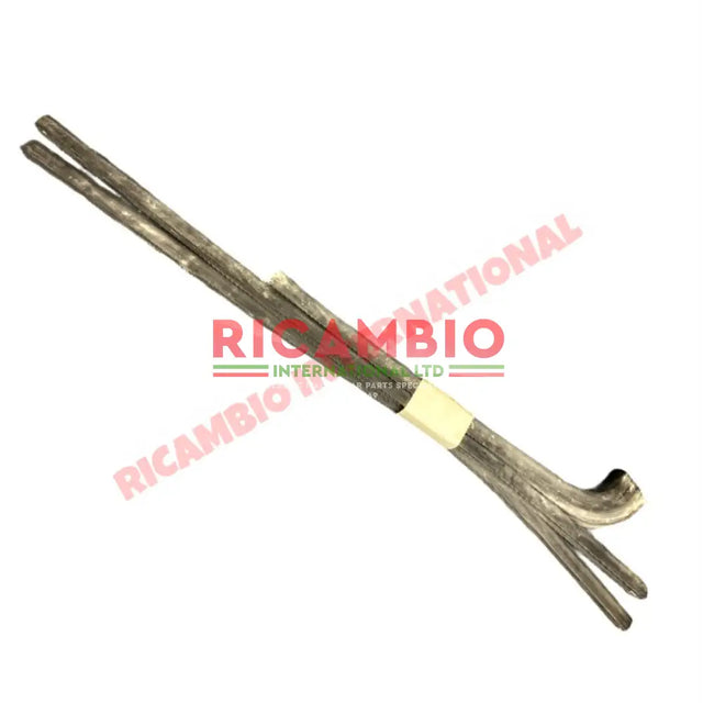 Side Lateral Soft Roof Rubber Seal Kit (4 piece) - Autobianchi Bianchina Cabrio - Window - Seals and Trim