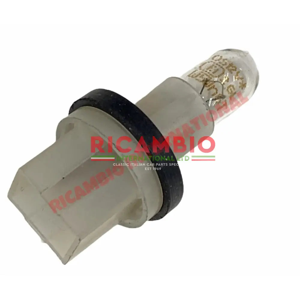 Side Light Bulb Holder Grommet & Bulb - Classic Fiat 500,126,600,850,124 & many other applications - Lights - Lamps &