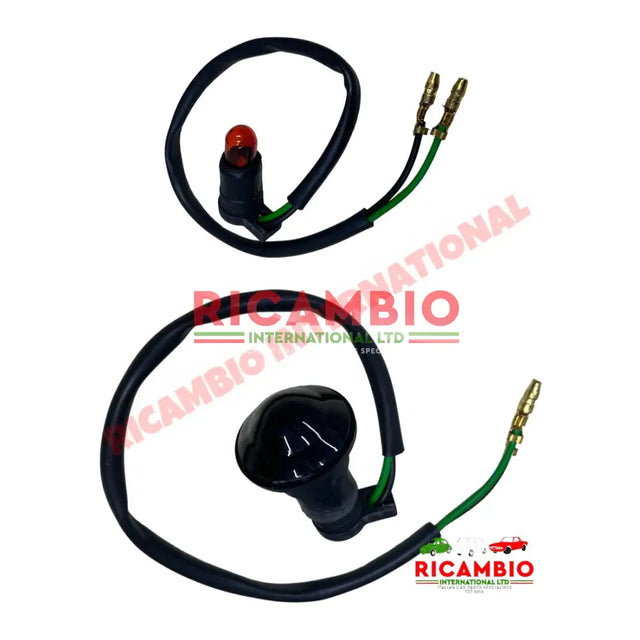 Side Repeater Lamp & Bulb Smoked - Fiat Barchetta Coupe Ferrari 360,430 - Ferrari