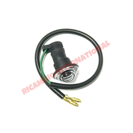 Side Repeater Lamp & Bulb White - Fiat Barchetta Coupe Ferrari 360,430 - Ferrari