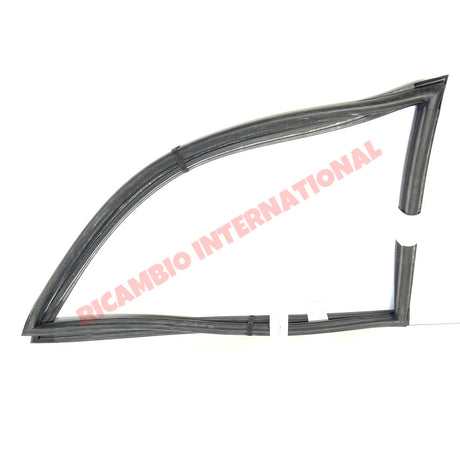 Side Rubber Quarter Window Seal Kit (2) - Lancia Fulvia Zagato - Lancia Fulvia Gaskets - Seals & Rubber Parts