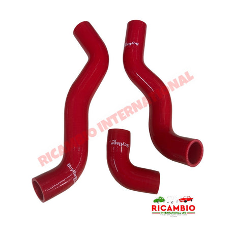 Silicone Water Radiator Hose Kit - Fiat Uno Turbo MK1 - Heating and Cooling