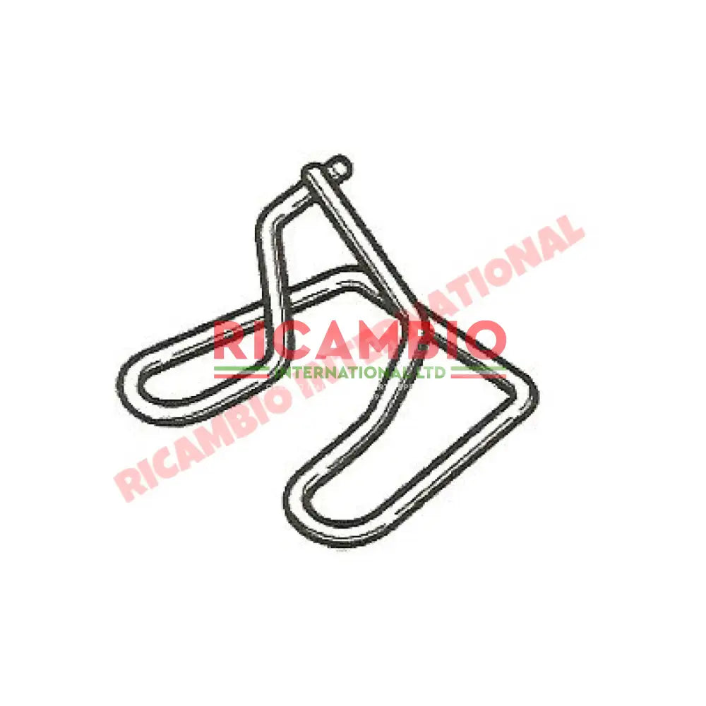 Sill Moulding Trim Clip - Classic Fiat 500 600 - Chrome - Aluminium & Exterior Trim Parts