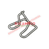 Sill Moulding Trim Clip - Classic Fiat 500 600 - Chrome - Aluminium & Exterior Trim Parts