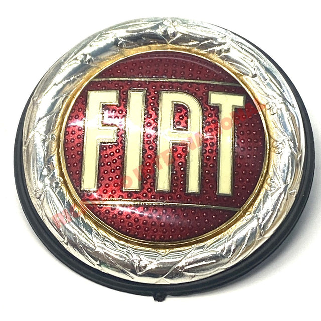 Silver Fiat Badge - Fiat 124 - Badges - Grille & Emblem