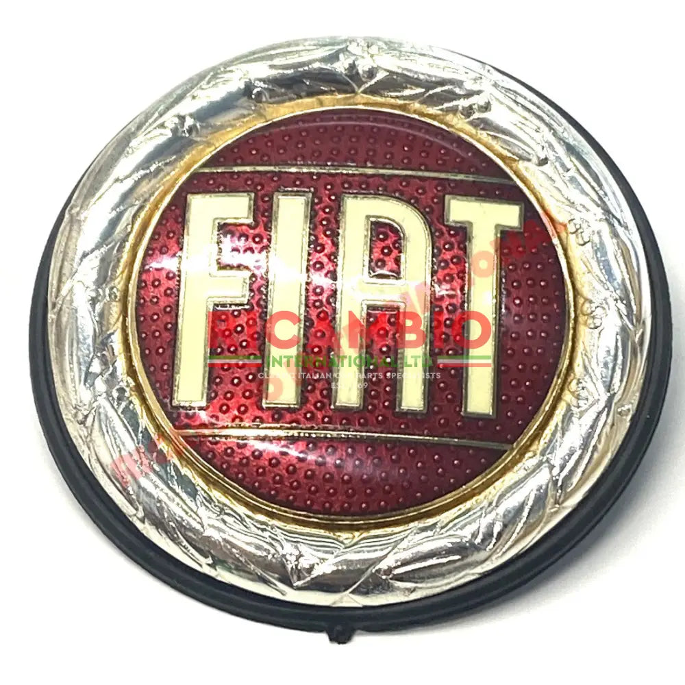 Silver Fiat Badge - Fiat 124 - Badges - Grille & Emblem