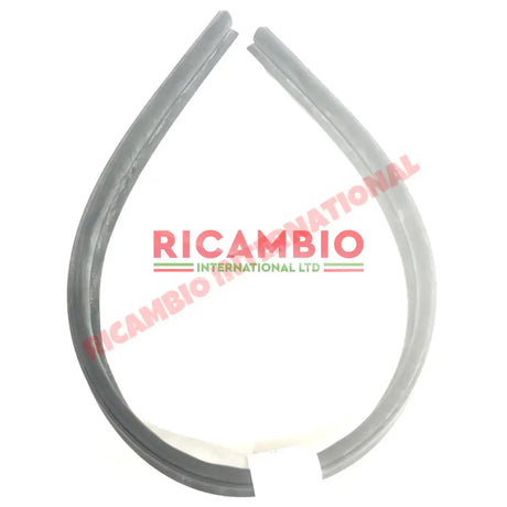 Soft or Hard Top Front Rubber Seal - Fiat 124 - Gaskets & Seals