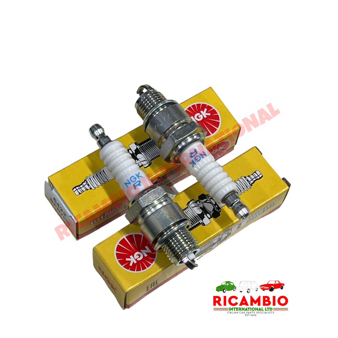 Spark Plug NGK (x2) - Classic Fiat 500 126 - Ignition and Electrical Items