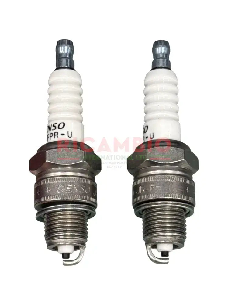 Spark Plug Kit DENSO - Classic Fiat 500 126 Autobianchi Bianchina - Classic Fiat 500 Parts & Spares