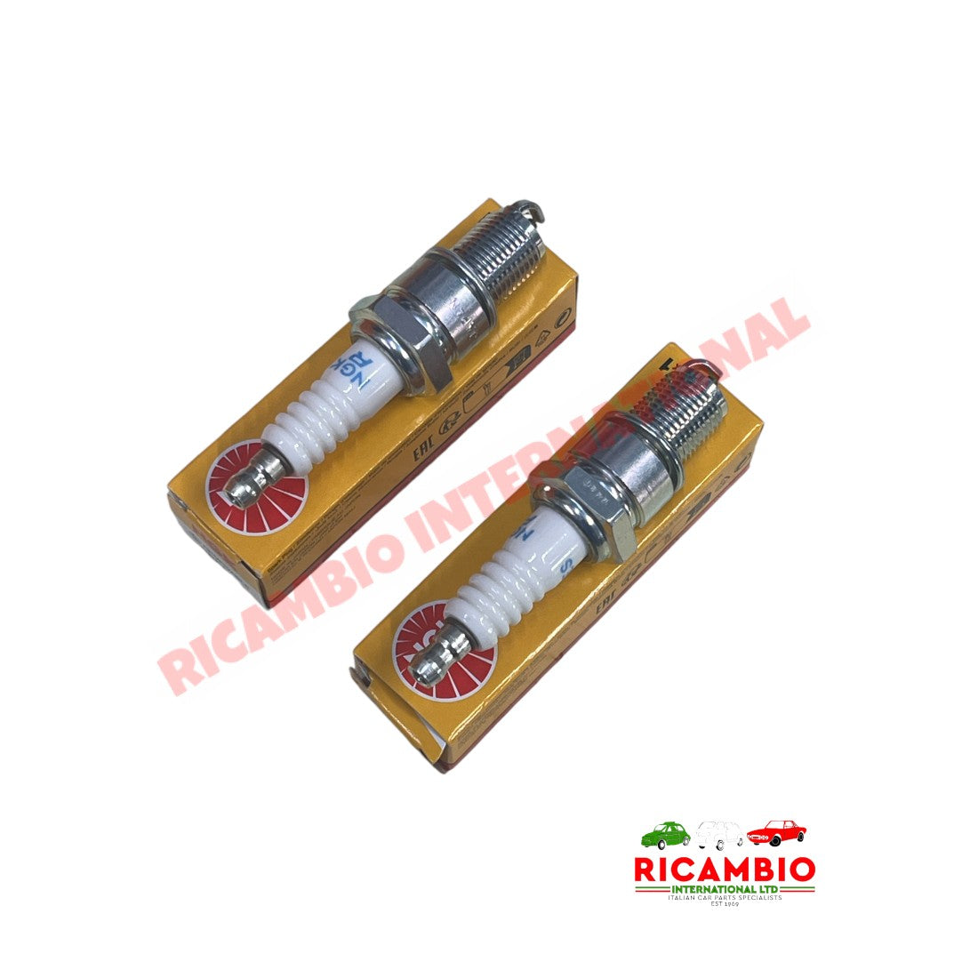 Spark Plugs (x2) - Fiat 126 - Fiat 126 Ignition & Electrical Items
